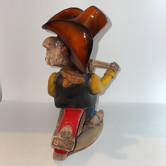 Shade Tree Creations Country Cowboy Biker Handcrafted Motorcycle Decor - Picture 9 of 14